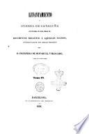 Levantamiento y guerra de Cataluna en tiempo de don Juan 2. documentos relativos a aquellos sucesos Prospero de Bofarull y Mascaro