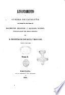 Levantamiento y guerra de Cataluna en tiempo de don Juan 2. documentos relativos a aquellos sucesos Prospero de Bofarull y Mascaro