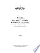 Léxico del habla culta de Córdoba, Argentina