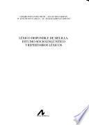Léxico disponible de Melilla
