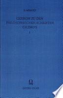Lexikon zu den philosophischen Schriften Cicero's