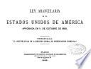 Ley arancelaria de los Estados Unidos de América