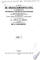 Ley de enjuiciamiento civil de 3 de febrero de 1881