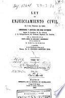 Ley de Enjuiciamiento Civil de 3 de febrero de 1881