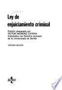 Ley de enjuiciamiento criminal