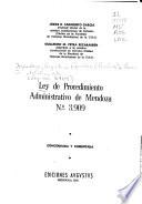 Ley de procedimiento administrativo de Mendoza