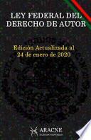 Ley Federal del Derecho de Autor
