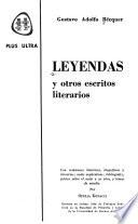 Leyendas y otros escritos literários