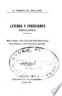 Leyendas y tradiciones populares etc