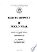 Leyes de Alfonso X: Fuero real