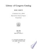 Library of Congress Catalogs