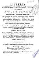 Librería de escribanos, abogados y jueces