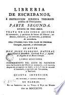 Librería de escribanos e instrucción jurídica theórico práctica de principiantes. 2.2