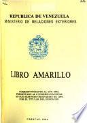 Libro amarillo correspondiente al año ...