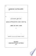 Libro de buen amor ...
