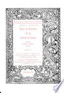 Libro de Cabildos de la ciudad de Quito