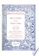 Libro de Cabildos de la cuidad de Quito