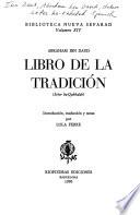 Libro de la tradición