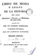 Libro de Moda; ó, Ensayo de la historia de los currutacos