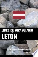 Libro de Vocabulario Letón