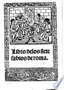 Libro delos siete sabios de roma