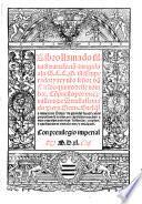 Libro llamado silua [de] varia lecio[n] ... Con preuilegio imperial