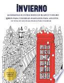 Libros para colorear avanzados para adultos (Invierno)