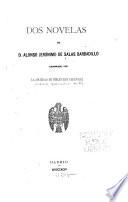 Libros publicados: Salas Barbadillo, A.J. de. Dos novelas ... 1894