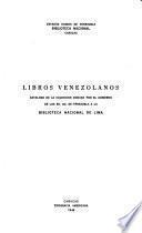 Libros venezolanos