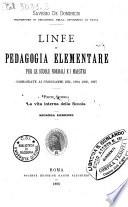 Linee di pedagogia elementare