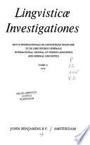 Linguisticae investigationes