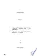 Lista del material bibliográfico incorporado a la Biblioteca y ordenado de acuerdo al plan de clasificación, lista de las nuevas publicaciones periódicas incorporadas a la colección