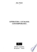 Literatura catalana contemporánea
