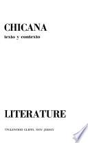 Literatura chicana, texto y contexto
