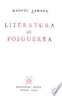 Literatura de posguerra