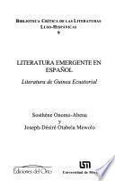 Literatura emergente en español