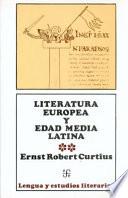Literatura europea y edad media latina