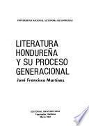 Literatura hondureña y su proceso generacional