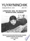 Literatura oral en educacion intercultura bilingue