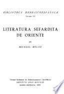 Literatura sefardita de Oriente