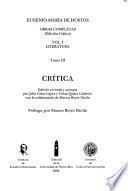 Literatura. t. 1. La peregrinación de Bayoán vol. 2. Diario. t. 1. 1866-1869