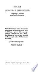 Literatura y exilio interior
