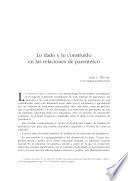 Lo dado y lo construido en las relaciones de parentesco