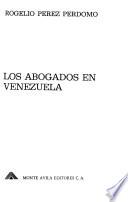Los abogados en Venezuela