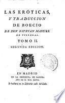 Los cinco libros de la consolacion; traducidos por Estevan Manuel de Villegas