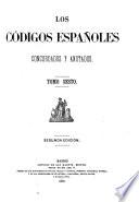 Los códigos españoles concordados y anotados