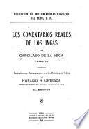Los comentarios reales de los Incas