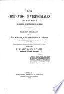 Los contratos matrimoniales en Navarra y su influencia en el estabilidad de la familia ...