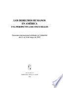 Los derechos humanos en América