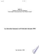 Los Derechos humanos en El Salvador durante el año ...